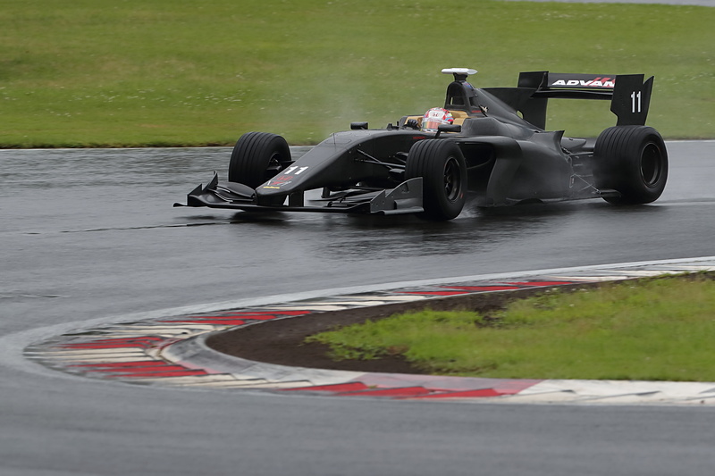 ウェットコンディションのなか、ベストラップは1分39秒台を記録した