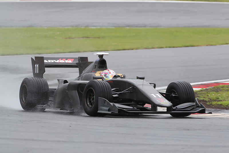 テスト走行の様子