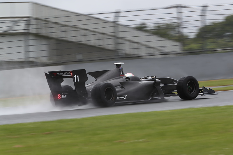 テスト走行の様子