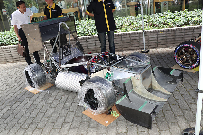 実車展示されたSHIBA-4のS015