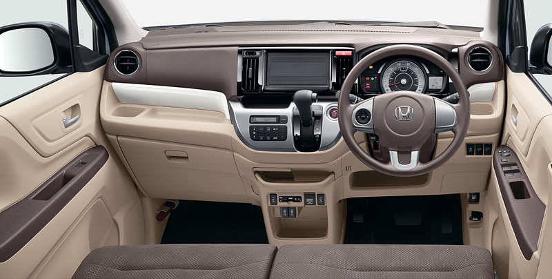 N-WGN G 特別仕様車 SS パッケージIIのインテリア（ブラウン×ベージュ内装）