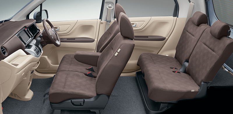 N-WGN G 特別仕様車 SS パッケージIIのインテリア（ブラウン×ベージュ内装）