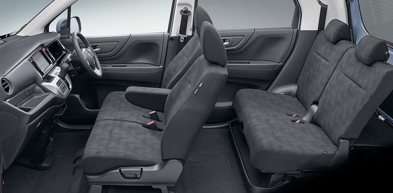 N-WGN G 特別仕様車 SS パッケージIIのインテリア（ブラック内装）