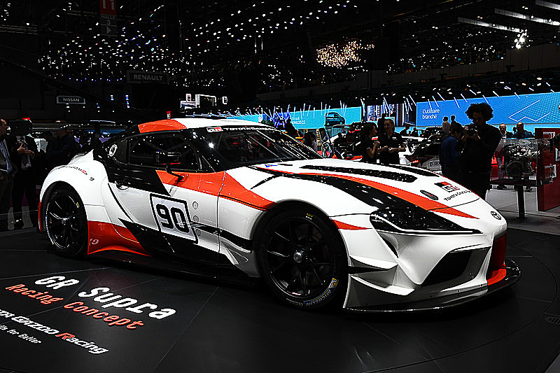 ジュネーブショーで公開された新型「スープラ」のレーシングコンセプト「GR Supra Racing Concept」
