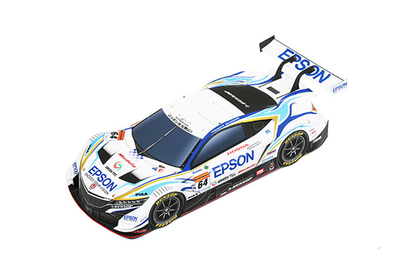 「2018 Epson Modulo NSX-GT」のペーパークラフト