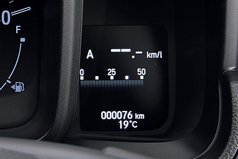 Honda SENSING搭載車に設定されるマルチインフォメーション・ディスプレー