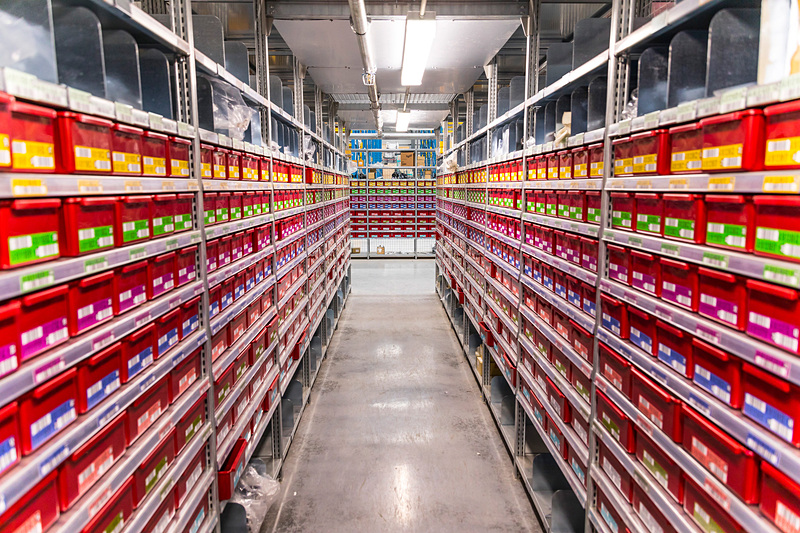 9万点以上の部品を収納予定で、トラック運送業者8社によって豪州全国の販売店舗に向けて約8500点の部品を出荷可能