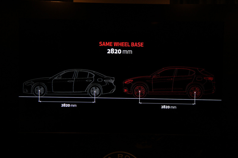 ホイールベースは共通の2820mm