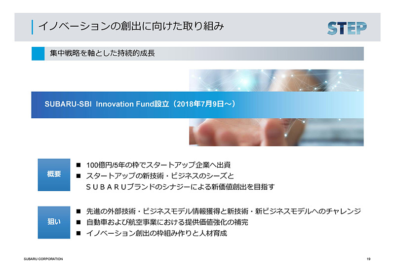 イノベーションの創出に向けた取り組み
