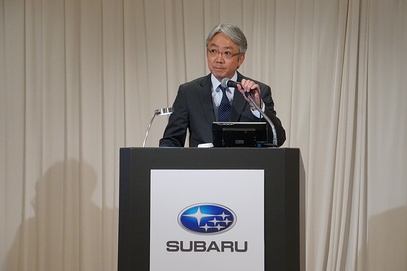 株式会社SUBARU 代表取締役社長 中村知美氏