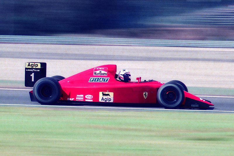 1989年チャンピオンのプロスト。2年連続チャンピオン獲得はならなかった