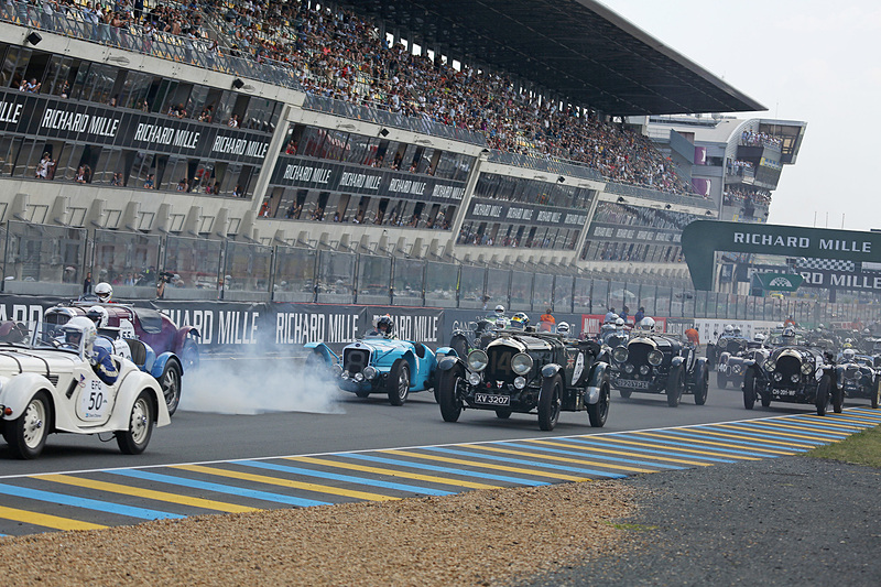 グリッド1のル・マン式スタート