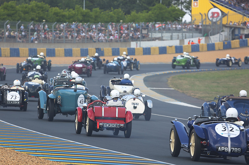 グリッド1のル・マン式スタート