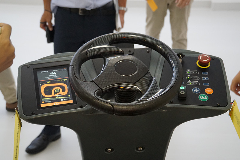 清掃が完了すると本体の画面で清掃済みルートを確認できる