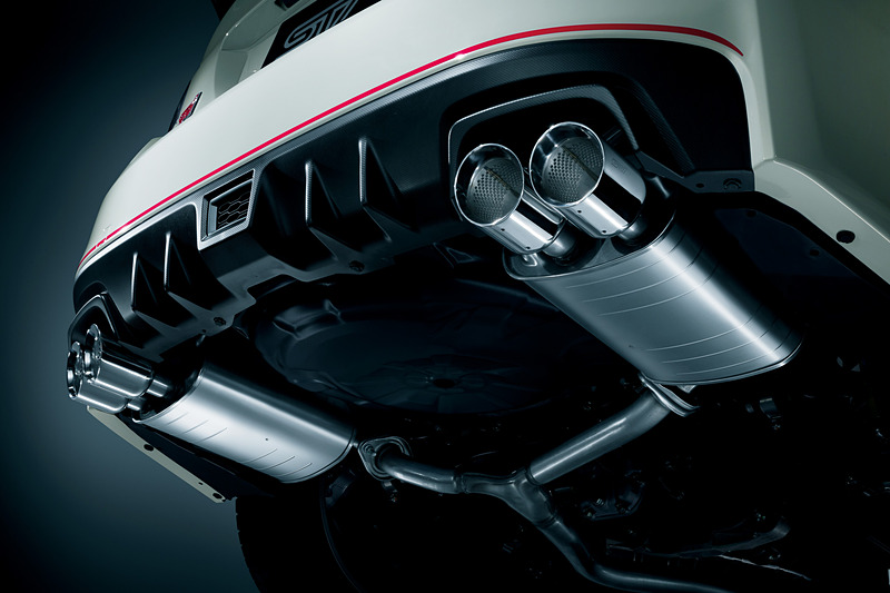 トルクバンドを広くするため「ボールベアリング・ツインスクロールターボ」や「低背圧パフォーマンスマフラー」などを採用