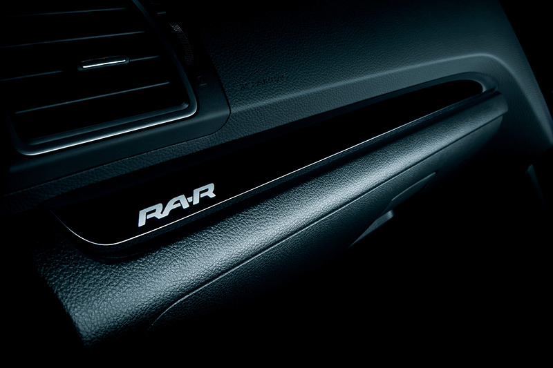 ハイグロスブラック（RA-Rロゴ入り）インパネ加飾パネル