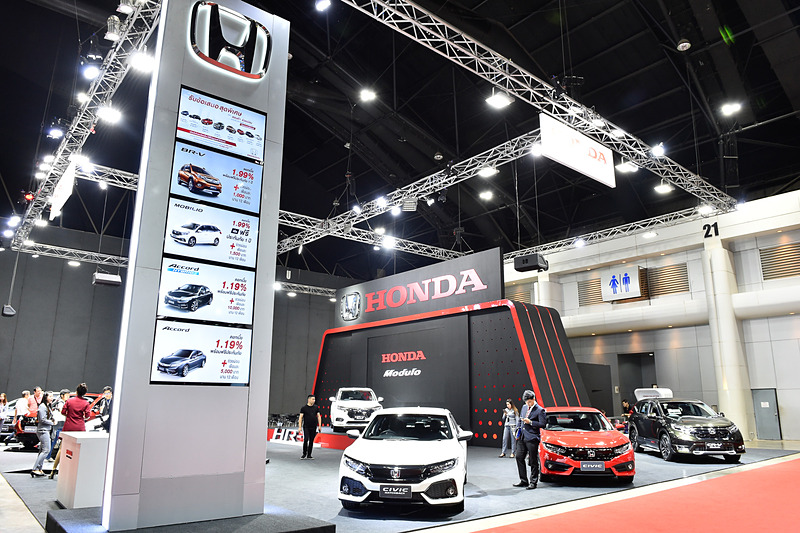 ホンダブースの様子
