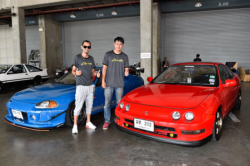 S2000とDC2のインテグラ