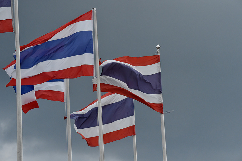 親日国でもあるタイの国旗