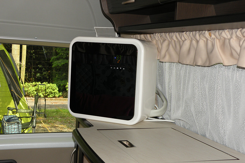 キャンピングカーでの使用イメージ