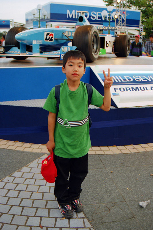 6歳の息子はこの年がF1初観戦