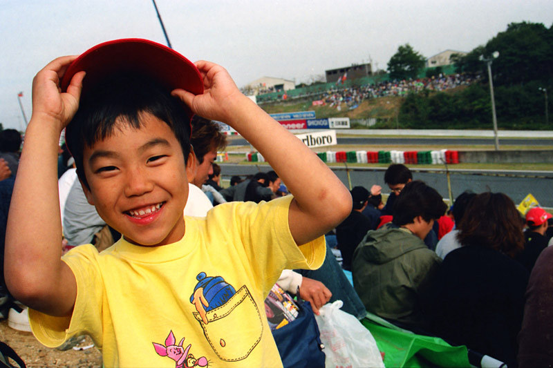 6歳の息子はこの年がF1初観戦