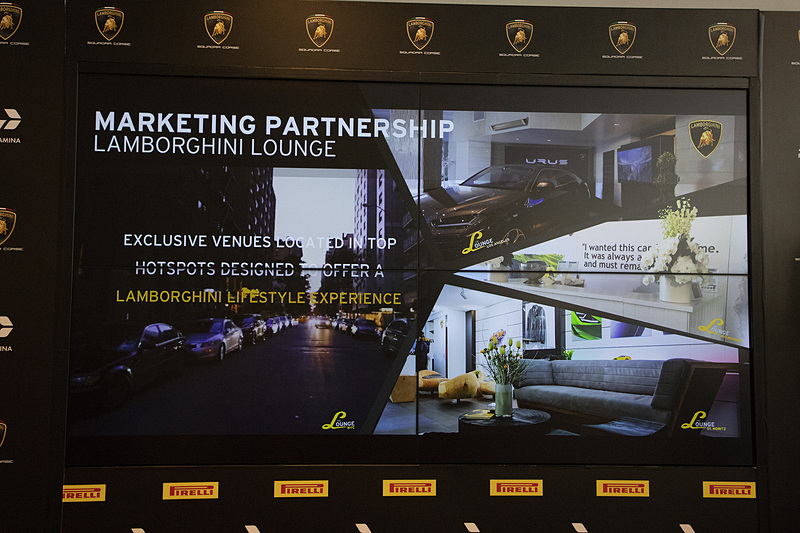 ユーザーにランボルギーニを楽しんでもらうことも重要とのことで、世界の重要な都市において「ランボルギーニ・ラウンジ」といったものを展開しているという