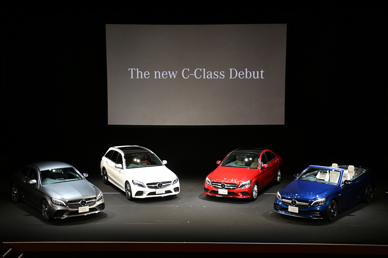 7月25日に受注を開始した新型Cクラスの4モデル