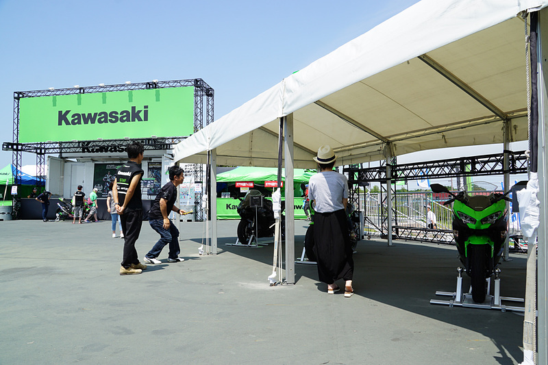 カワサキブース