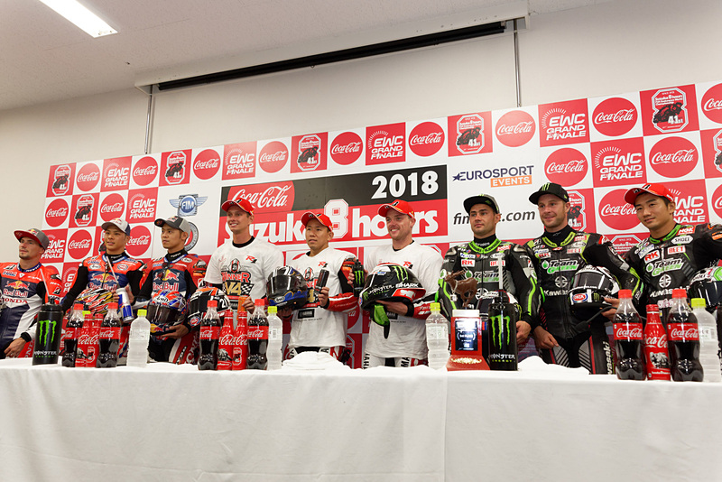 鈴鹿8耐トップ3チームらの記者会見