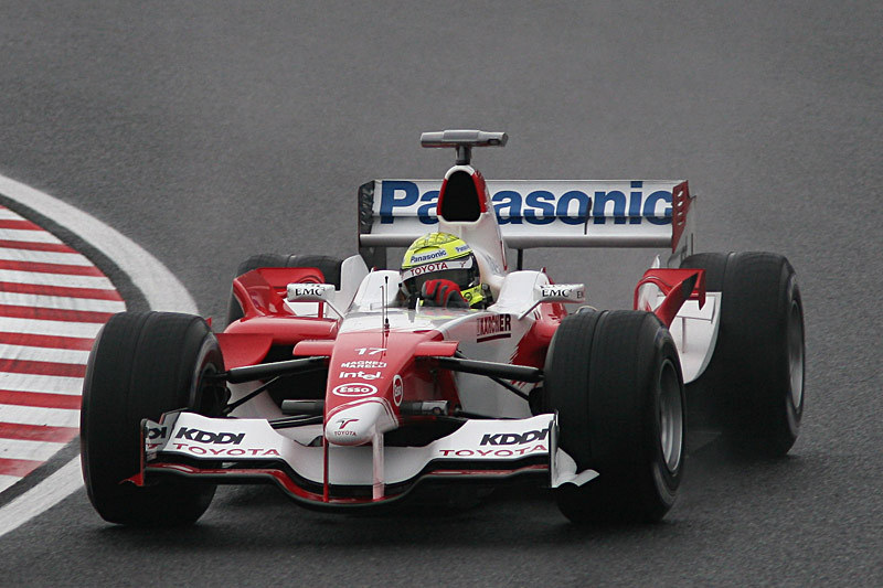 ラルフがアタックしたときはほとんど降っていなかった