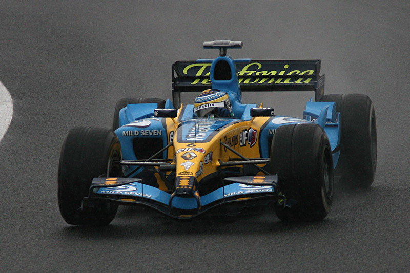 フィジケラのアタックから雨が降り出した