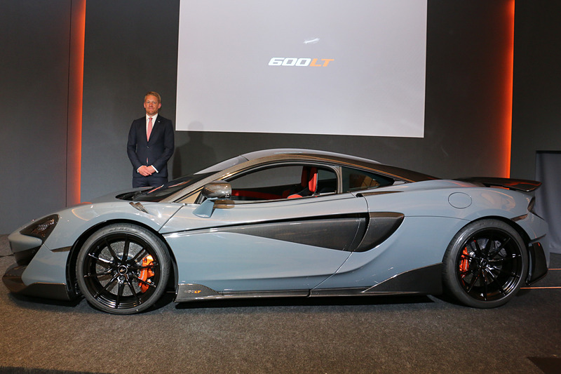 ロング氏は今回の600LTのほか、マクラーレン セナ、720Sなどの開発にも携わっている