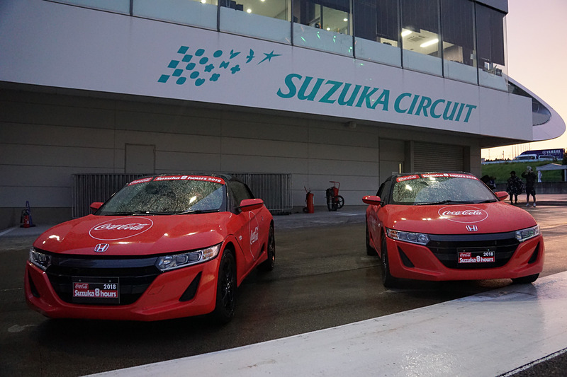 7月28日の鈴鹿サーキットの様子