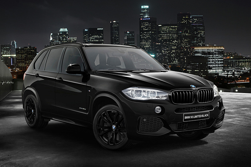BMW X5限定車「リミテッド・ブラック」（ボディカラーはブラック・サファイア）