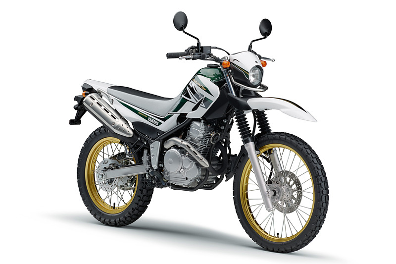 排出ガス規制に適合させて8月31日より発売する「セロー250」