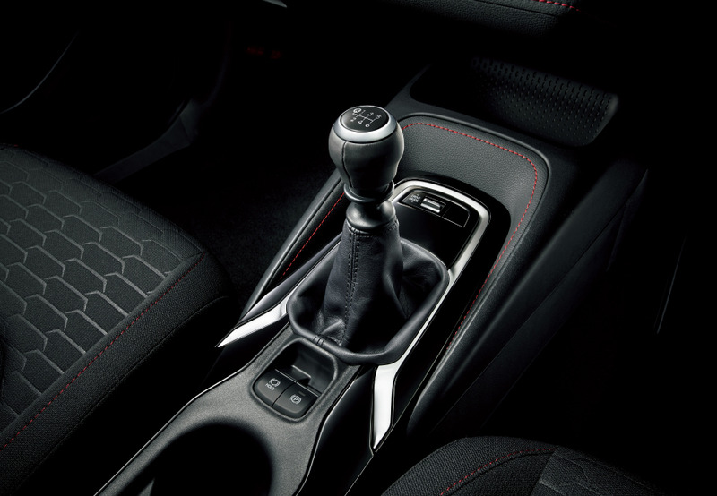 本革巻きシフトノブ