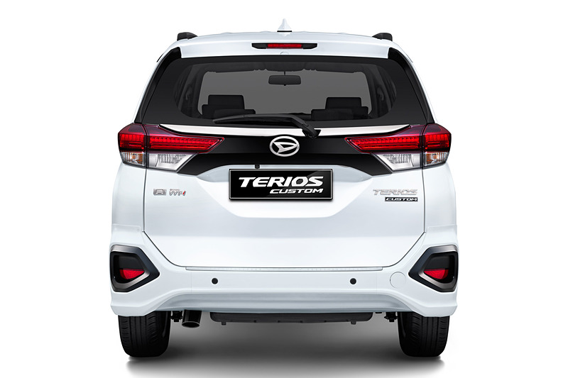 テリオス カスタムはアクセサリーパーツの追加でスポーティ感を向上させた特別仕様車