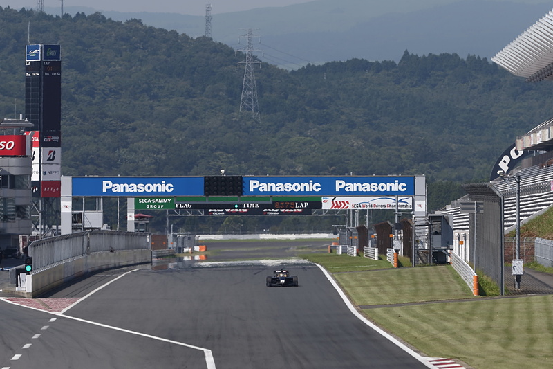 「SF19（トヨタエンジン搭載）」のテスト風景