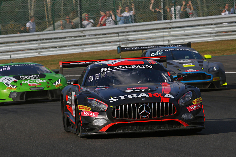 ルーベンス・バリチェロ組のメルセデス AMG GT3 44号車