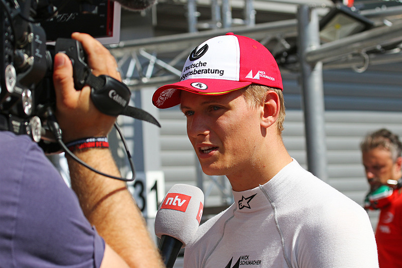 ポールポジションからスタートしたが、1周リタイアに終わったミック・シューマッハ