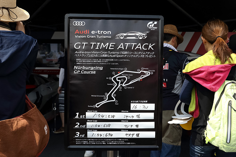 タイムを出すと記念品がもらえる