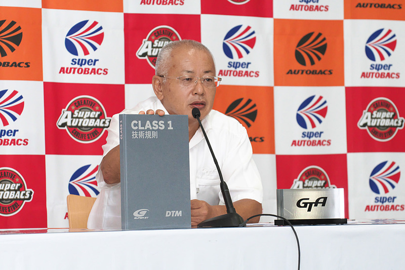 CLASS 1技術規則を公開する坂東体表