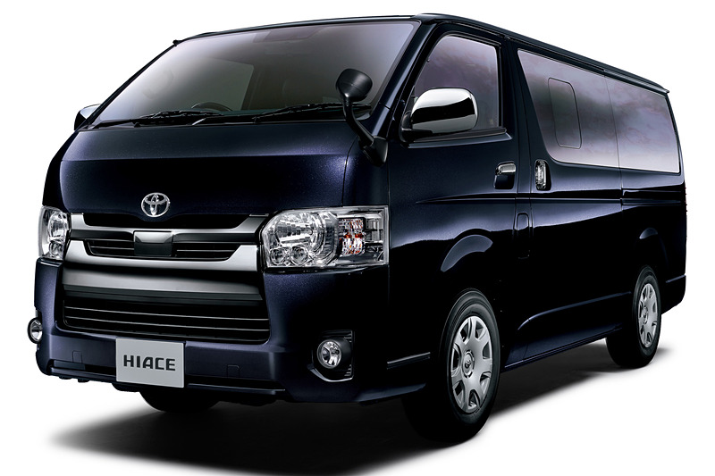 「ハイエース」の特別仕様車「スーパーGL“DARK PRIME II”」（標準ボディ）