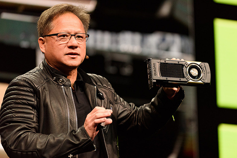 NVIDIA CEO ジェンスン・フアン氏の基調講演も実施（写真はGTC 2018の基調講演）