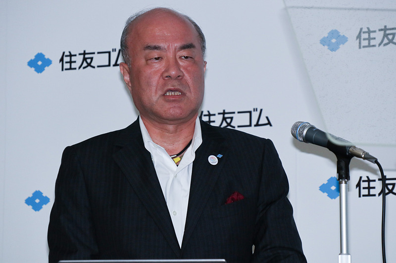 住友ゴム工業株式会社 代表取締役社長 池田育嗣氏