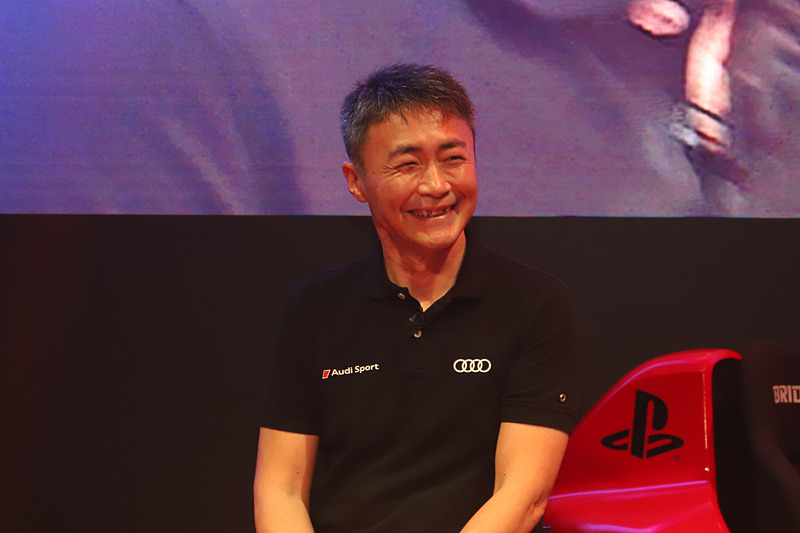 「グランツーリスモ」シリーズプロデューサーで、株式会社ポリフォニー・デジタル 代表取締役 山内一典氏