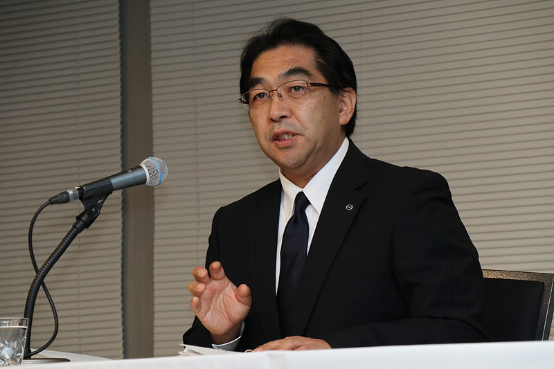 マツダ株式会社 常務執行役員の向井武司氏