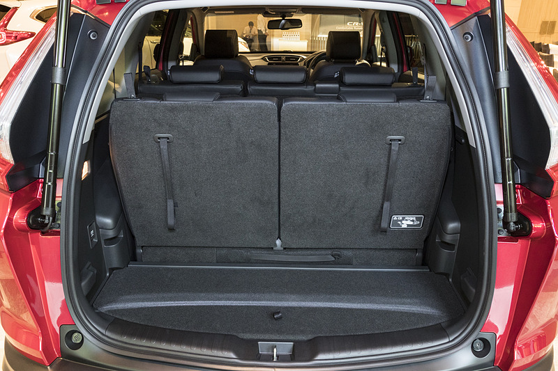 3列シート 7人乗り仕様のラゲッジスペース