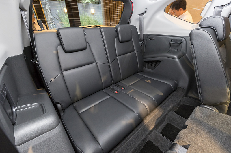 7人乗り仕様のシート